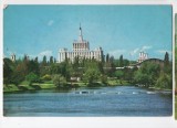 CPI B 11472 CARTE POSTALA - BUCURESTI. LACUL HERASTRAU SI CASA SCANTEII, Circulata, Fotografie