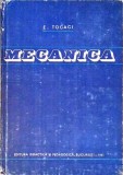Mecanica E. Tocaci, Didactica si Pedagogica 1984, 480 pagini, Carte Tehnica Constructii, Coperta Cartonata