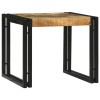 vidaXL Set 2 Măsuțe Cafea Maro 48x40x40cm Lemn Mango Masiv Rustic Living