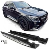 Barele de protectie din aluminiu pentru trepte laterale stil OE cu ABE !! potrivite pentru Mercedes GLC X253 15-22 Performance AutoTuning