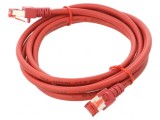 Patch Cord Ethernet S/FTP Cat 6 LSZH Roșu 2m