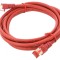 Patch Cord Ethernet S/FTP Cat 6 LSZH Roșu 2m
