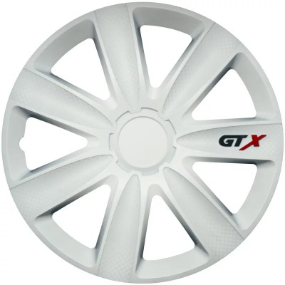 Set capace roti auto Cridem GTX Carbon 4buc - Alb - 15&amp;#039;&amp;#039; Garage AutoRide foto