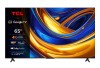 Smart TV LED TCL 65P69B, 165cm, 4K HDR10, Google TV, 60Hz, WiFi, USB, Negru
