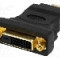 Cablu {{Tip cablu de conectare}}, DVI-D (24+1) soclu, HDMI mufa, {{Lungime cablu}}, {{Culoare izola&amp;#355;ie}}, LOGILINK - AH0002
