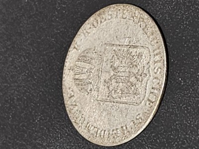 6 Kreuzer 1849, argint foto