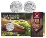 AUSTRIA 2013 - 10 Euro &ndash; Niederosterreich - Argint 925 /16,00 gr /Blister, Europa