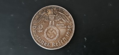 Germania - 2 dm 1938 ag. foto