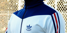 Adidas track top M omagiu Ilie Nastase vintage foto