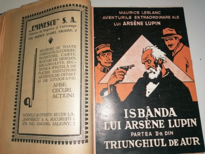 CARTE VECHE - 6 CARTI COLEGATE ANII 30 - COLTII TIGRULUI ETC... foto