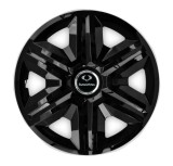 Cumpara ieftin Set 4 Capace Roti pentru SsangYong, model Fast Black, Audi