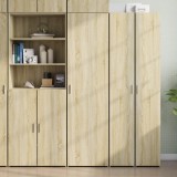 VidaXL Dulap &icirc;nalt, stejar sonoma, 50x42,5x185 cm, lemn prelucrat