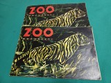 LOT 2 PLIANTE ZOO BUCUREȘTI / GRAFICA TIA PELTZ / ANII 70 *32
