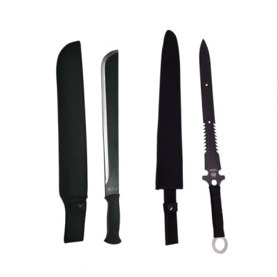 Set sabie si maceta, DEPOX&amp;reg;, Jungle Fever, otel inoxidabil, 57.5 cm foto