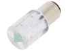 Lampă LED Control Verde 24V CML INNOVATIVE TECHNOLOGIES - Plastic, BA15D/T20, -20&deg;C la 60&deg;C