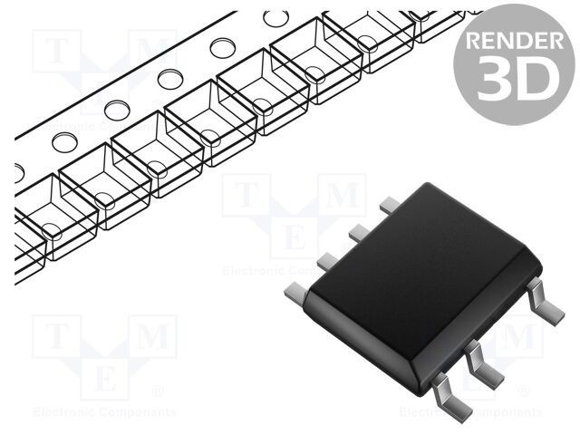 Controler SMPS IC PMIC AC/DC, Uintr: 85-265V, DIP-8C - POWER INTEGRATIONS
