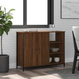 Gossi servanta, stejar maro, 100x33x75 cm, lemn prelucrat