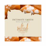 Lubrifiant (pliculeț) - Intimate Earth Natural Flavors Salted Caramel 3 ml