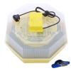 Incubator electric oua Cleo 5, Ideallstore, 60 oua gaina, intoarcere manuala, termostat, galben