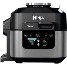Multicooker Ninja Speedi 12in1 ON500, 1760 W, capacitate 5.7 l, functie AirFryer si cuptor, 4 portii simultan, 12 functii de gatit, Speedi Meals in do