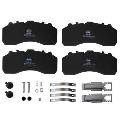 Set placute frana EBS foto