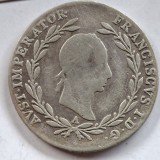 Austria 20 kreuzer 1829 A argint Francisc l