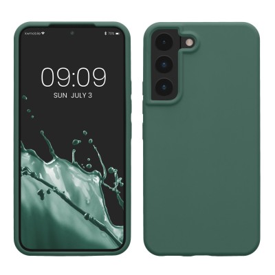 Husa pentru Samsung Galaxy S22, Silicon, Verde, 56756.166, kwmobile foto
