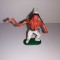bnk jc Figurina de plastic - indian - Hong Kong copie Timpo