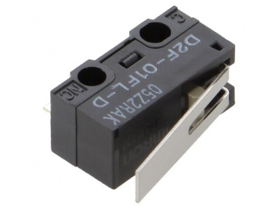 Micro&amp;icirc;ntrerupător cu manetă 1A/125VAC 0,1A/30VDC foto