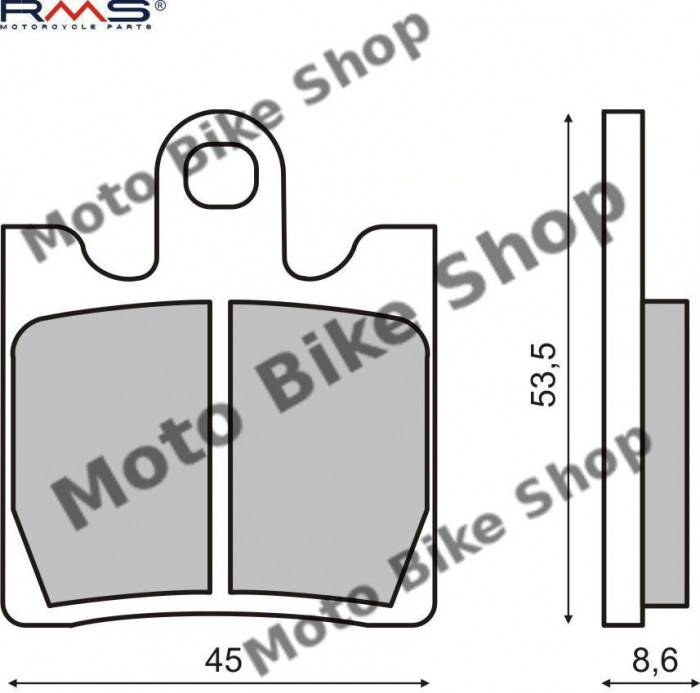 MBS Placute frana Suzuki AN /Burgman / 250-400 MCB706, Cod Produs: 225100380RM