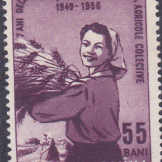 ROMANIA 1956 - 7 ANI DE LA INFIINTAREA G.A.C., MNH - LP 421