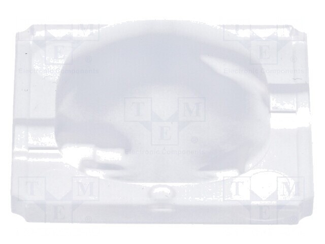 Lentilă LED pătrată silicon transparent 11,5mm