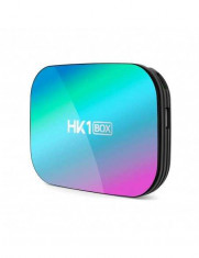 TV Box HK1 BOX Smart Media Player, 8K, RAM 4GB, ROM 64GB, Amlogic S905X3, Android 9.0, Slot Card, Quad Core foto
