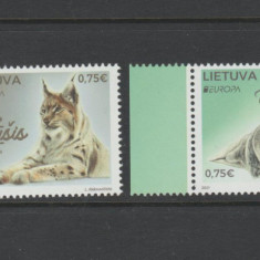 LITUANIA 2021 EUROPA CEPT - Serie 2 timbre MNH**
