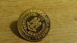 QW9 N2 75 - insigna - militar - topografie - Directia topografica 155 ani - 2014, Romania de la 1950