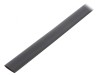 Manșon termocontractabil 2:1 2,4mm negru rolă