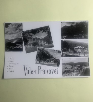 Carte poștală Valea Prahovei RPR foto
