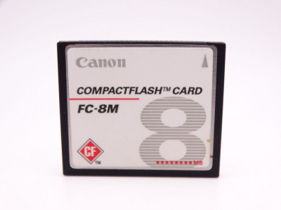 Card memorie Compact Flash CF 8 MB Canon foto