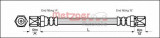 Conducta / cablu frana OPEL ASTRA F Combi (51, 52) (1991 - 1998) METZGER 4112813