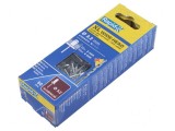 Diblu aluminiu 3,2mm x 8mm cu burghiu - 50 bucăți, Rapid