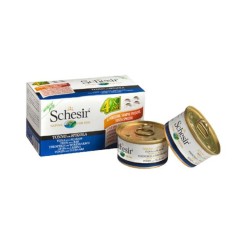 Schesir dog Multipack ton ?i biban de mare 4 x 85 g foto