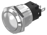 Comutator anti-vandalism, 2 poziții, SPDT, &Oslash;19 mm, IP67/IP65
