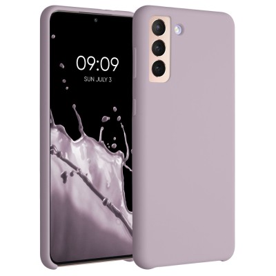 Husa pentru Samsung Galaxy S21 Plus, Silicon, Roz, 54066.192 foto