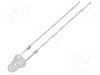 Dioda LED, 3mm, portocalie, 3,5...4,5lm, 30mA, 1,8...2,6V, OPTOSUPPLY - OS5OKP3211A