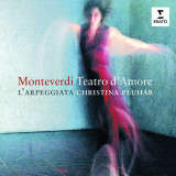 Monteverdi - Teatro d&#039;Amore | Christina Pluhar, Philippe Jaroussky, Clasica, virgin records