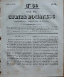 Curier romanesc , gazeta politica , comerciala si literara , nr. 50 din 1844