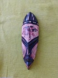Masca africana din lemn masiv, femeie