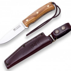 Cutit Joker Bushcrafter, lama otel inox 10.5 cm, teaca piele OutsideGear Venture