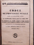 Codul de Procedura Penala din 19 martie 1936 (semnatura) (1936)