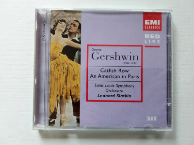 CD: Gershwin - Leonard Slatkin &amp;ndash; Catfish Row - An American In Paris foto